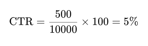 exemple calcul CTR